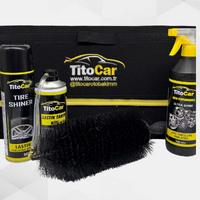 Titocar 4'lü Lastik Bakım Kiti (Taşıma Çantası Hediyeli)
