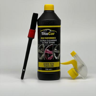 TitoCar Demir Tozu ve Jant temizleme Sıvısı 750  ml 