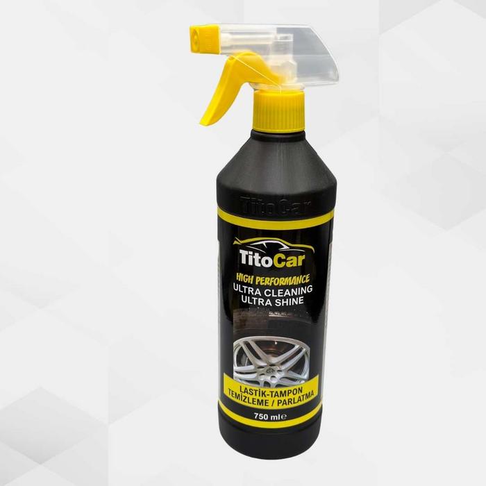 TitoCar Lastik Tampon Temizleme Parlatma Sıvısı 750  ml