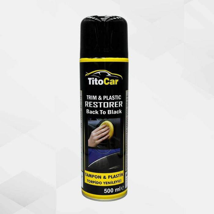 TitoCar Tampon Plastik Torpido Yenileme Spreyi 500 ml