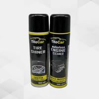 Titocar Lastik Parlatma Spreyi & Susuz Motor Temizleme Spreyi