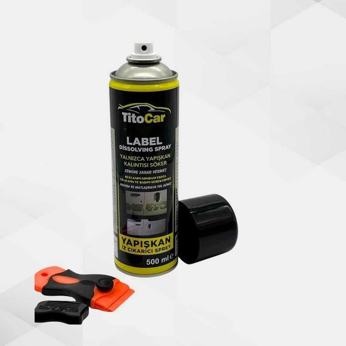 Yapışkan İz Çıkarıcı Sprey & Kazıyıcı